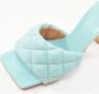 Bottega Veneta Vintage Pre-owned Leather heels Blue Dames - Thumbnail 7