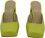 Bottega Veneta Vintage Pre-owned Leather heels Green Dames - Thumbnail 3