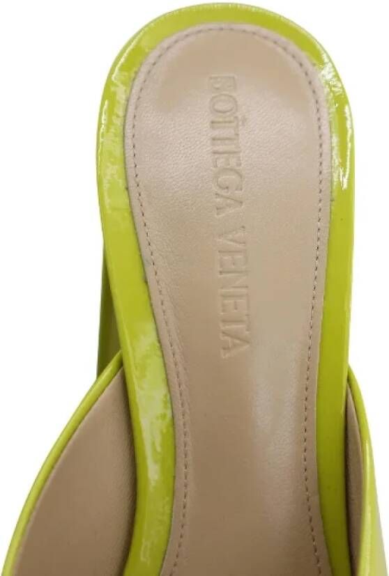 Bottega Veneta Vintage Pre-owned Leather heels Green Dames