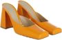 Bottega Veneta Vintage Pre-owned Leather heels Orange Dames - Thumbnail 3