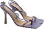 Bottega Veneta Vintage Pre-owned Leather heels Purple Dames - Thumbnail 2
