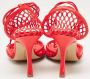 Bottega Veneta Vintage Pre-owned Leather heels Red Dames - Thumbnail 7