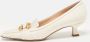 Bottega Veneta Vintage Pre-owned Leather heels White Dames - Thumbnail 2