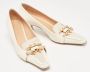 Bottega Veneta Vintage Pre-owned Leather heels White Dames - Thumbnail 4