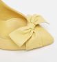 Bottega Veneta Vintage Pre-owned Leather heels Yellow Dames - Thumbnail 7
