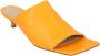 Bottega Veneta Vintage Pre-owned Leather mules Orange Dames - Thumbnail 2