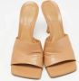 Bottega Veneta Vintage Pre-owned Leather sandals Beige Dames - Thumbnail 3