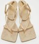 Bottega Veneta Vintage Pre-owned Leather sandals Beige Dames - Thumbnail 3