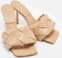 Bottega Veneta Vintage Pre-owned Leather sandals Beige Dames - Thumbnail 4