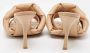 Bottega Veneta Vintage Pre-owned Leather sandals Beige Dames - Thumbnail 5