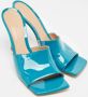 Bottega Veneta Vintage Pre-owned Leather sandals Blue Dames - Thumbnail 4