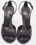 Bottega Veneta Vintage Pre-owned Leather sandals Blue Dames - Thumbnail 2