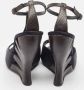 Bottega Veneta Vintage Pre-owned Leather sandals Blue Dames - Thumbnail 4