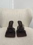 Bottega Veneta Vintage Pre-owned Leather sandals Brown Dames - Thumbnail 3