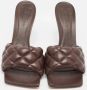 Bottega Veneta Vintage Pre-owned Leather sandals Brown Dames - Thumbnail 3