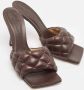 Bottega Veneta Vintage Pre-owned Leather sandals Brown Dames - Thumbnail 4