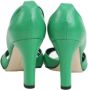 Bottega Veneta Vintage Pre-owned Leather sandals Green Dames - Thumbnail 3