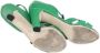 Bottega Veneta Vintage Pre-owned Leather sandals Green Dames - Thumbnail 4