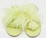 Bottega Veneta Vintage Pre-owned Leather sandals Green Dames - Thumbnail 3