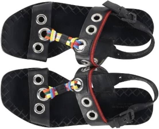 Bottega Veneta Vintage Pre-owned Leather sandals Multicolor Dames