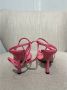 Bottega Veneta Vintage Pre-owned Leather sandals Pink Dames - Thumbnail 7