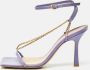 Bottega Veneta Vintage Pre-owned Leather sandals Purple Dames - Thumbnail 2