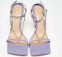 Bottega Veneta Vintage Pre-owned Leather sandals Purple Dames - Thumbnail 3