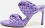 Bottega Veneta Vintage Pre-owned Leather sandals Purple Dames - Thumbnail 2