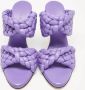 Bottega Veneta Vintage Pre-owned Leather sandals Purple Dames - Thumbnail 3