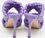 Bottega Veneta Vintage Pre-owned Leather sandals Purple Dames - Thumbnail 5