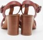 Bottega Veneta Vintage Pre-owned Leather sandals Red Dames - Thumbnail 4