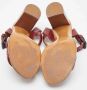 Bottega Veneta Vintage Pre-owned Leather sandals Red Dames - Thumbnail 5