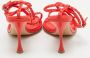 Bottega Veneta Vintage Pre-owned Leather sandals Red Dames - Thumbnail 4