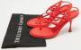 Bottega Veneta Vintage Pre-owned Leather sandals Red Dames - Thumbnail 7