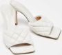 Bottega Veneta Vintage Pre-owned Leather sandals White Dames - Thumbnail 4