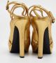 Bottega Veneta Vintage Pre-owned Leather sandals Yellow Dames - Thumbnail 5