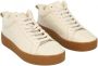 Bottega Veneta Vintage Pre-owned Leather sneakers Beige Dames - Thumbnail 2