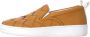 Bottega Veneta Vintage Pre-owned Leather sneakers Brown Dames - Thumbnail 2