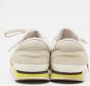 Bottega Veneta Vintage Pre-owned Leather sneakers White Heren - Thumbnail 5