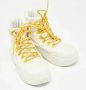 Bottega Veneta Vintage Pre-owned Nylon sneakers Beige Dames - Thumbnail 4