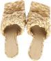 Bottega Veneta Vintage Pre-owned Raffia heels Beige Dames - Thumbnail 5