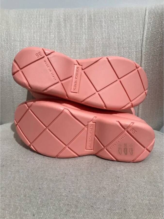 Bottega Veneta Vintage Pre-owned Rubber boots Pink Dames