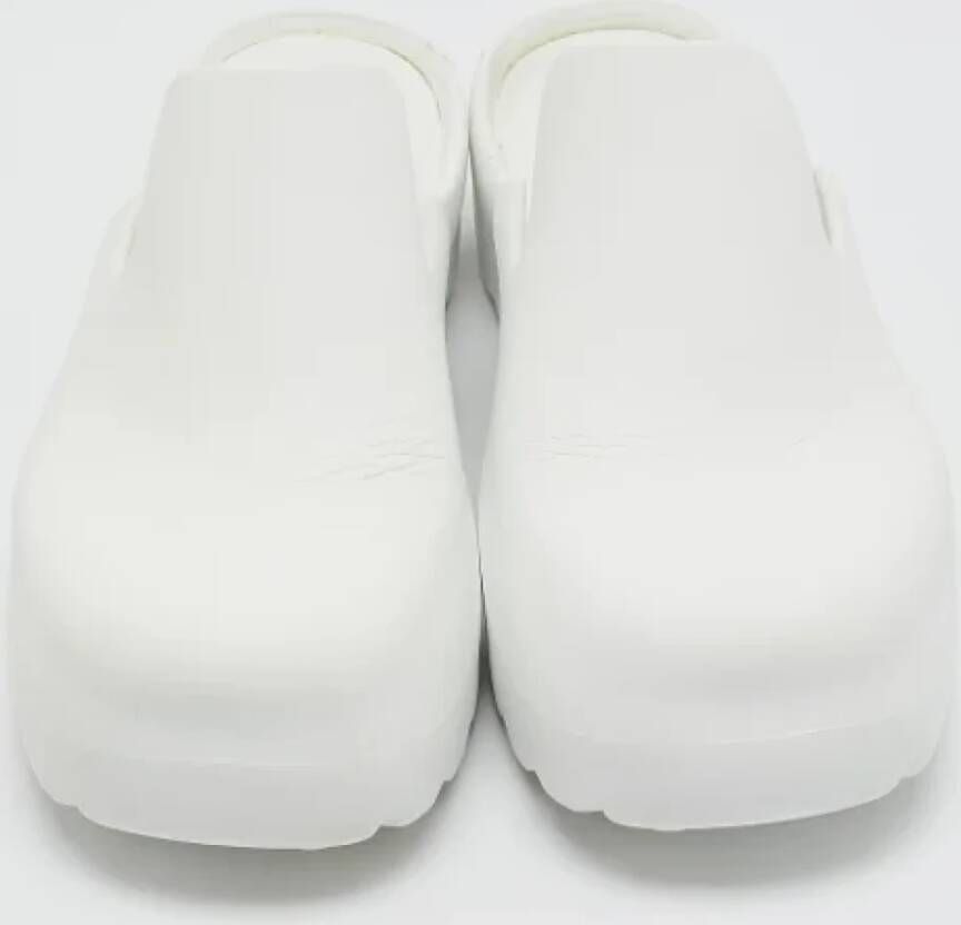 Bottega Veneta Vintage Pre-owned Rubber mules White Dames