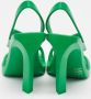 Bottega Veneta Vintage Pre-owned Rubber sandals Green Dames - Thumbnail 4