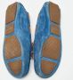 Bottega Veneta Vintage Pre-owned Suede flats Blue Dames - Thumbnail 6