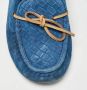 Bottega Veneta Vintage Pre-owned Suede flats Blue Dames - Thumbnail 7