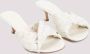 Bottega Veneta Witte Leren Muiltjes Luxe Schoenen White Dames - Thumbnail 3