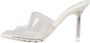 Bottega Veneta Witte PVC Sandalen met 10cm Hak White Dames - Thumbnail 4