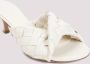 Bottega Veneta Zeezout Mule Sandaal White Dames - Thumbnail 4