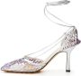 Bottega Veneta Zilvergrijze Stretch Leren Pumps Gray Dames - Thumbnail 2